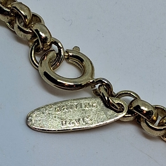 * Vintage Whiting & Davis Green Art Glass Necklace Bracelet Earrings Parure Set - Picture 4 of 11